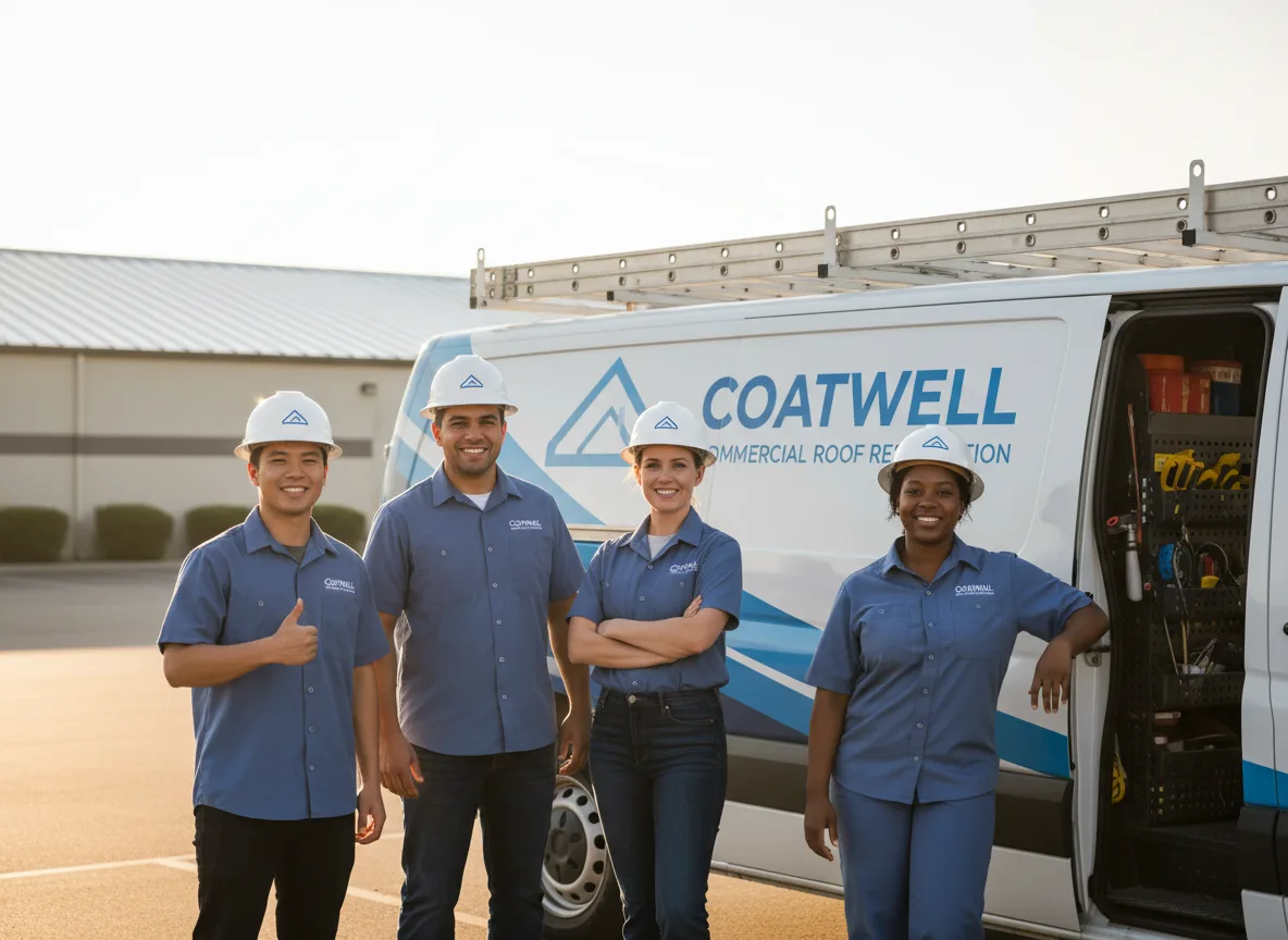 Commercial roof coating company in Juliette, GA